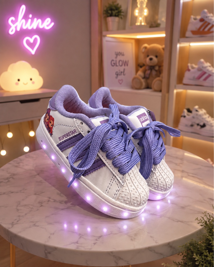 Adidas Superstar lilas