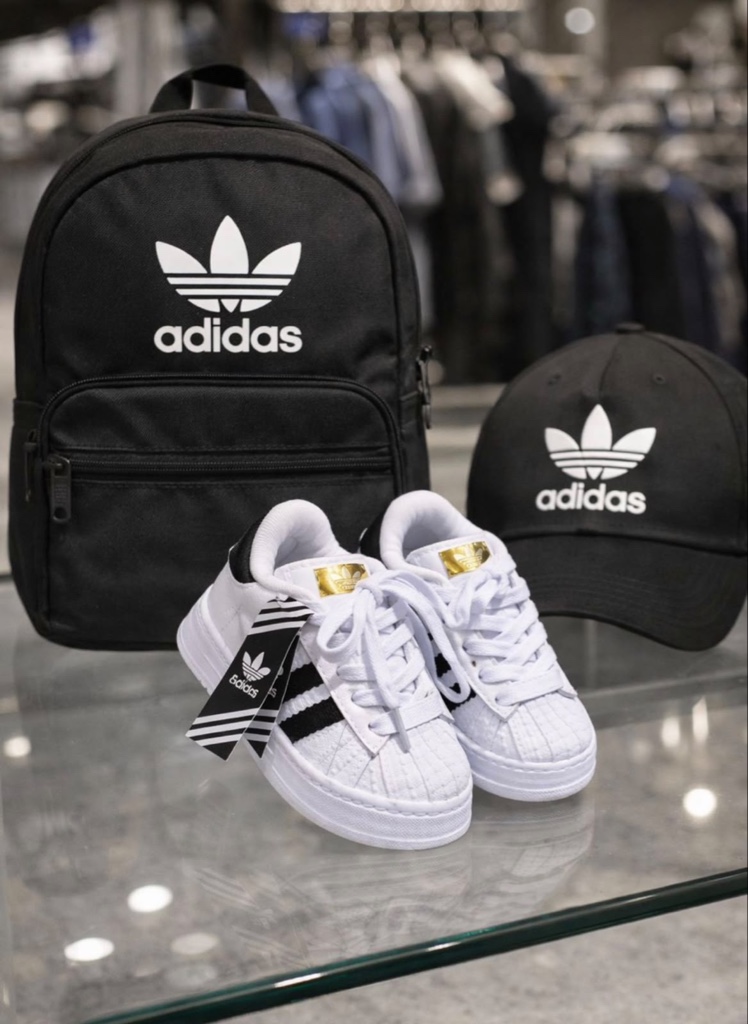 Tenis adidas negros