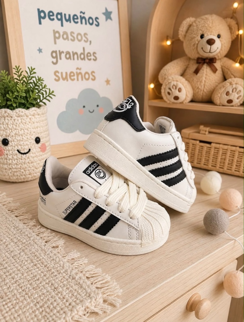 Adidas Superstar blancos