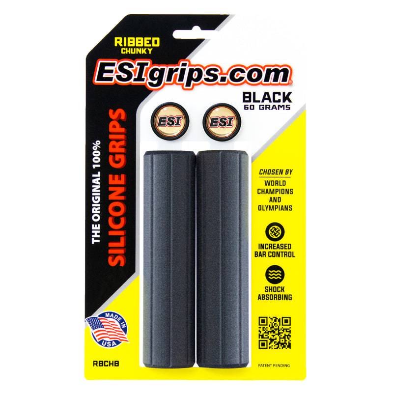 PUÑOS ESI GRIPS RIBBED CHUNKY NEGRO