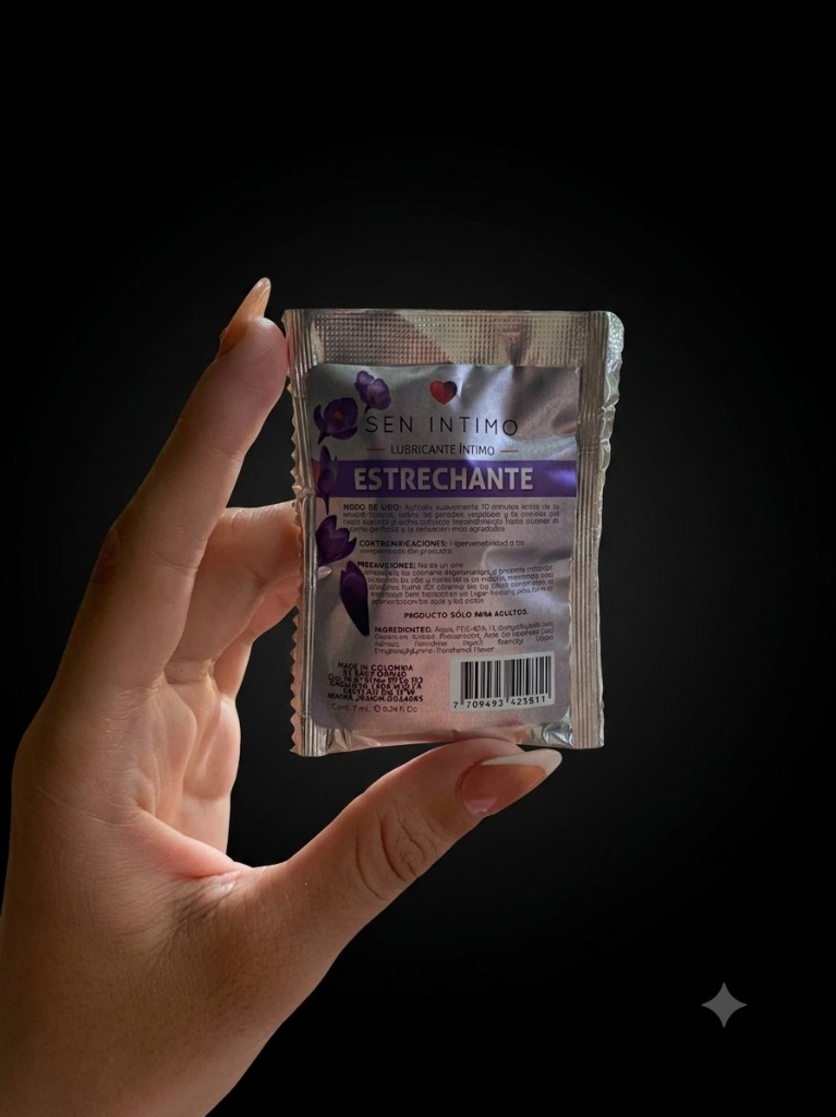 Lubricante íntimo Estrechante En Sachet