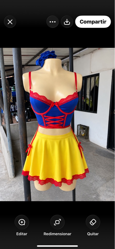 Disfraz Blancanieves