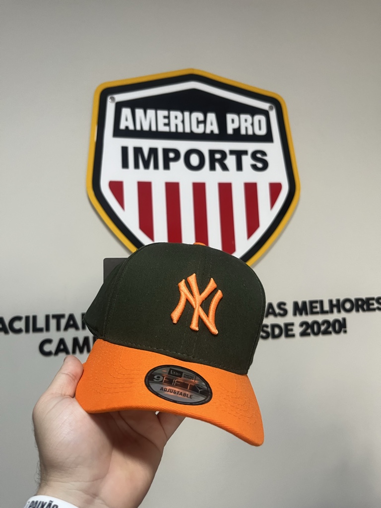 BONÉ NEW ERA LARANJA