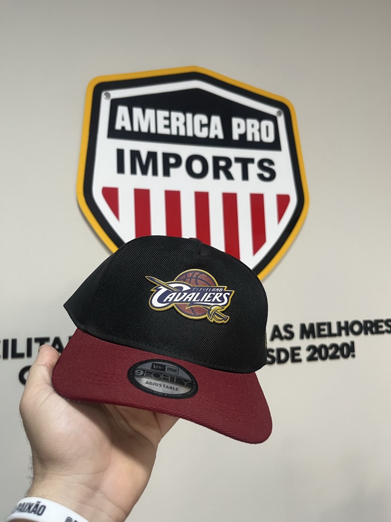 BONÉ NEW ERA CLEVELAND PRETO