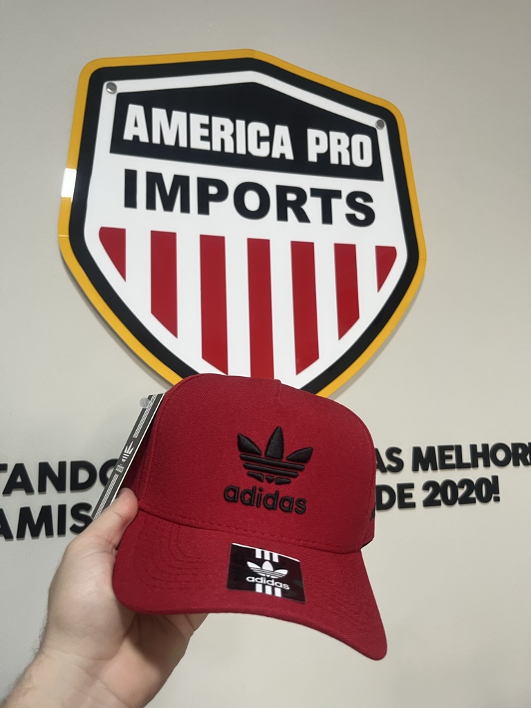 BONÉ ADIDAS VERMELHO