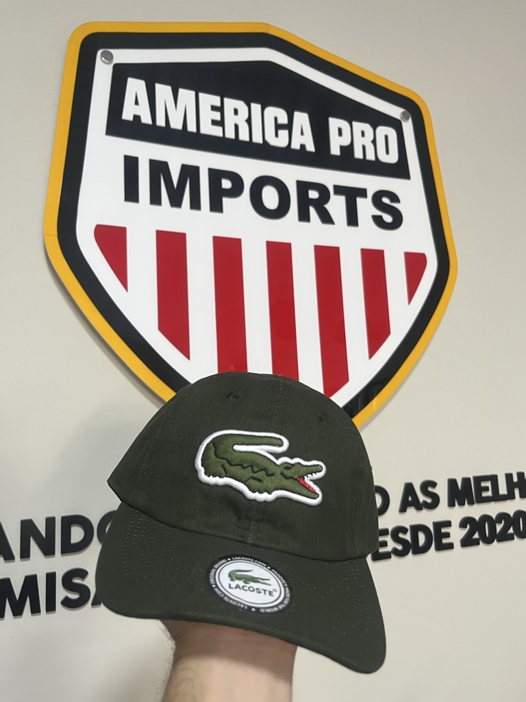 BONÉ LACOSTE VERDE