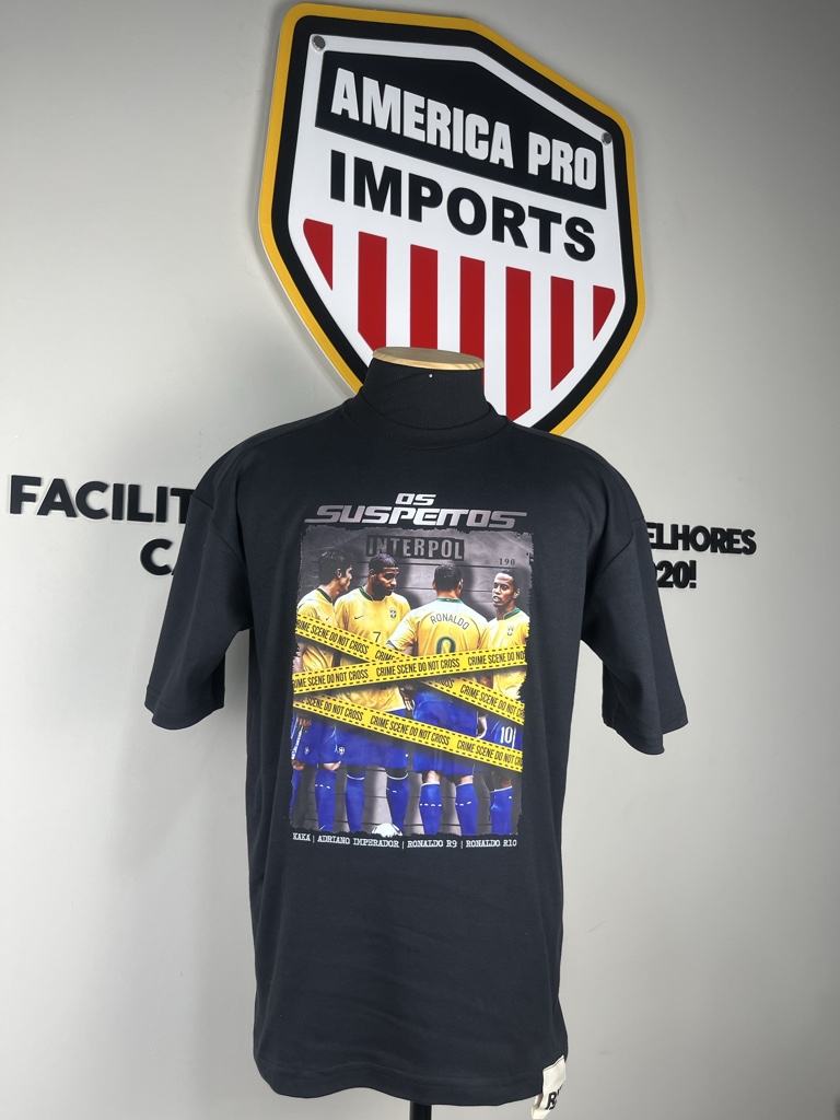 CAMISA OVERSIZE RJ 7 OS SUSPEITOS