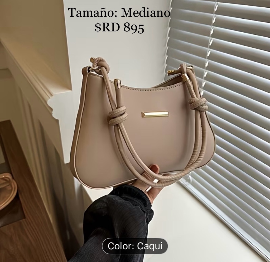 Cartera crema