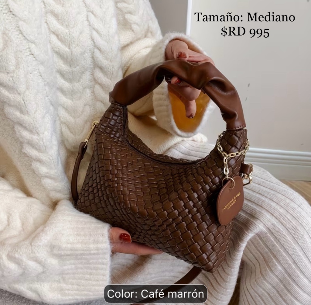 Cartera marrón