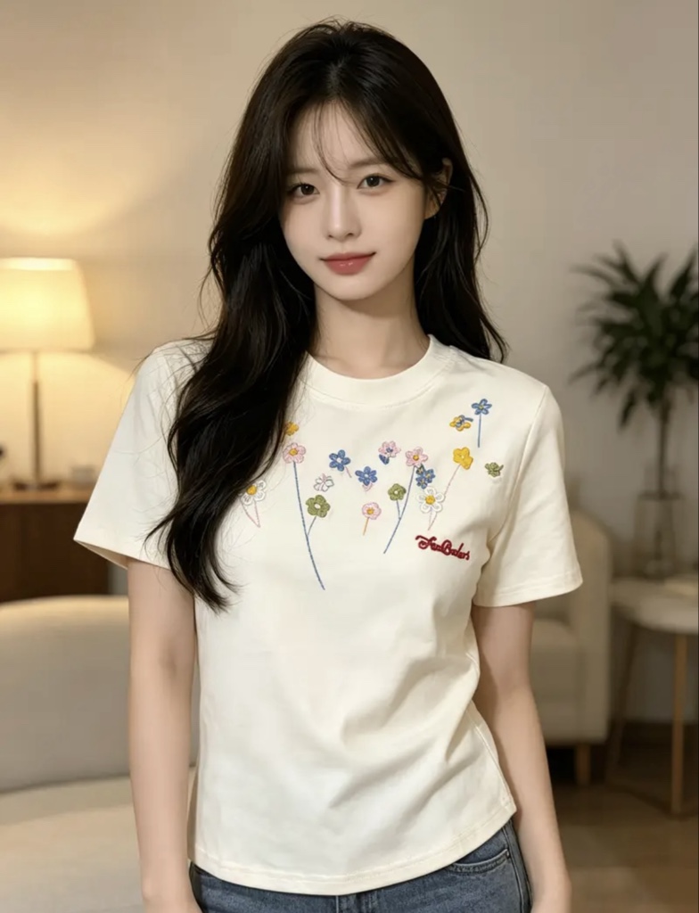 T-Shirt Amarillo claro