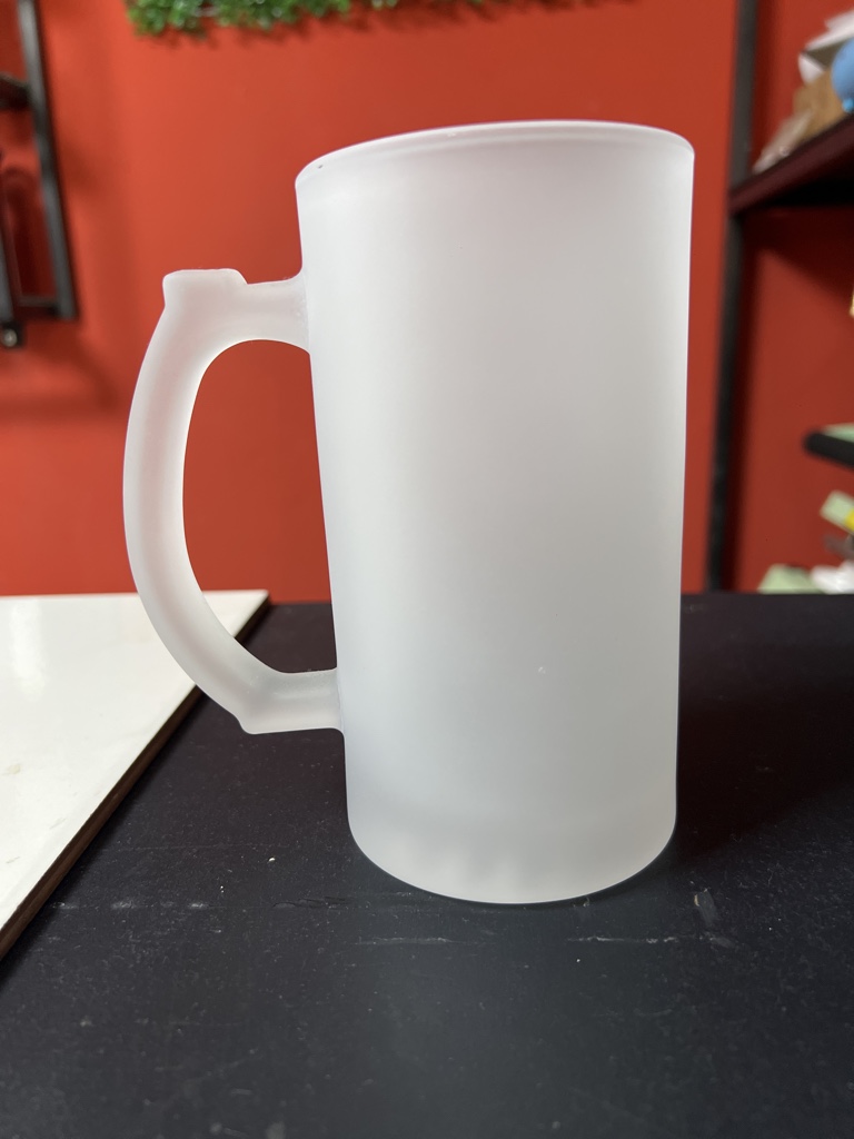 Jarra Cervecera Frosted 16Oz Sublimable