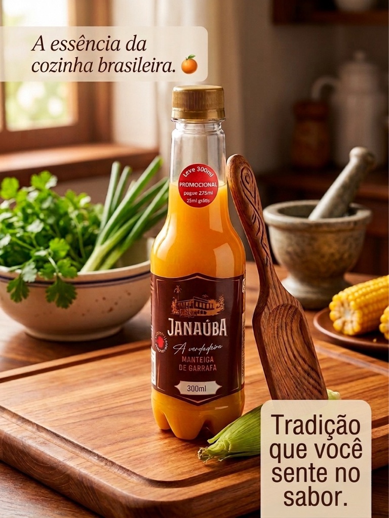 Manteiga de garrafa 300ml