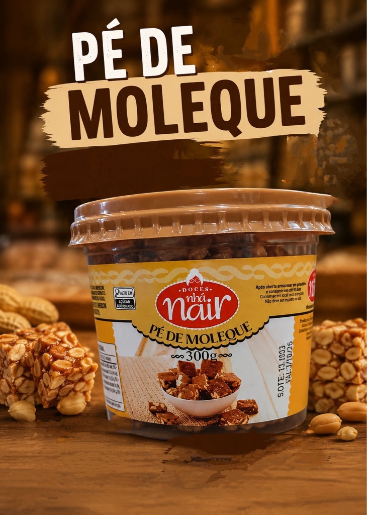 Doce Pé de Moleque 300g