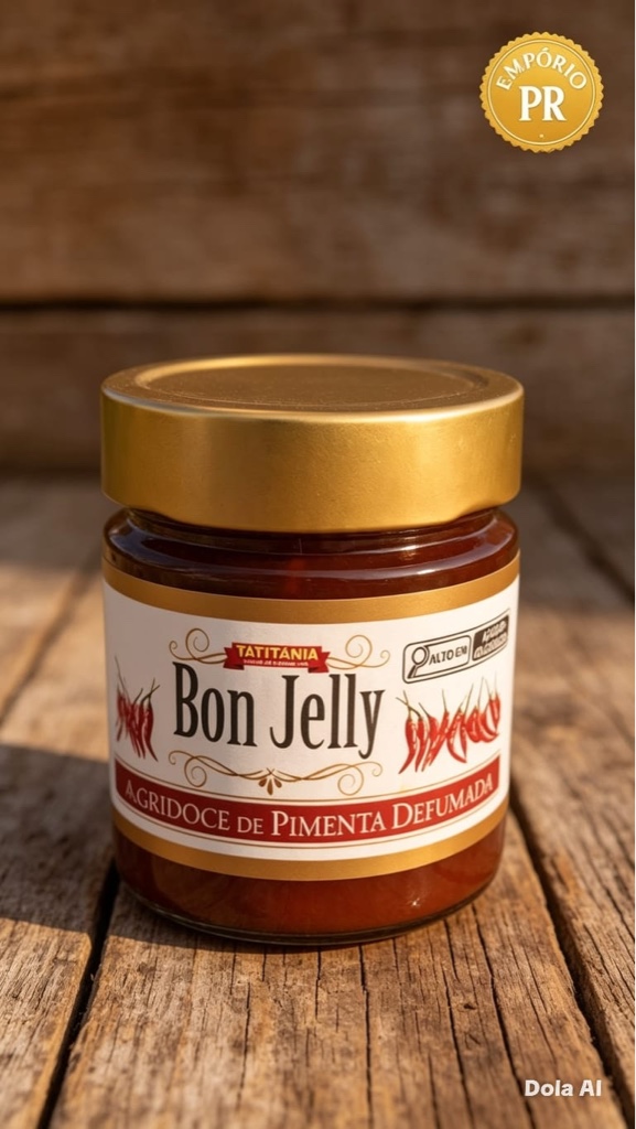 Geleia com Pimenta defumada