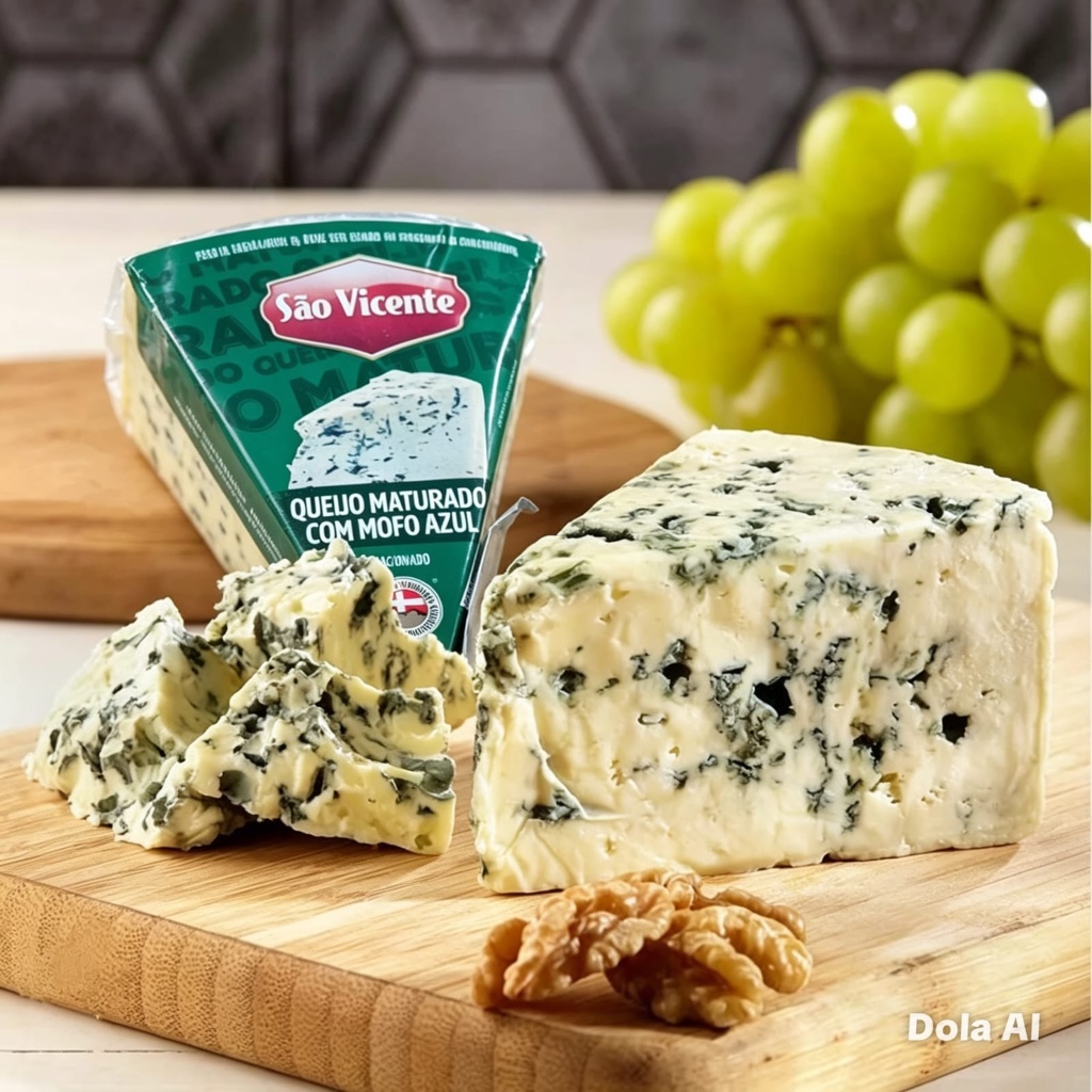 queijo maturado com mofo azul
