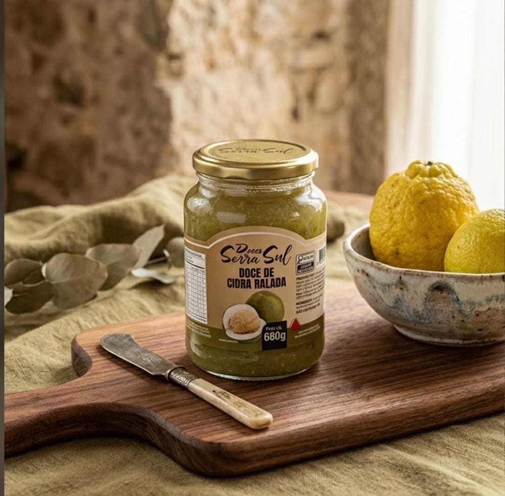 Doce de cidra ralada 680g