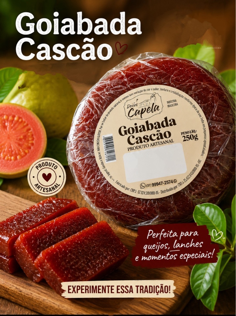 Doce de Goiabada Cascão  250g