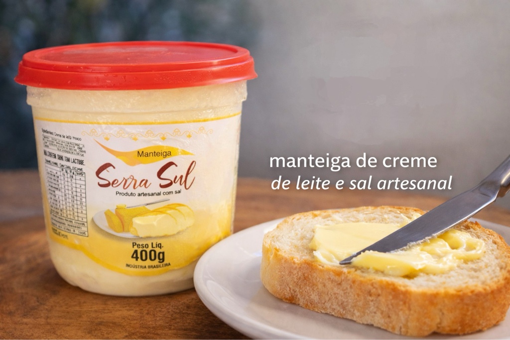 Manteiga artesanal 400g