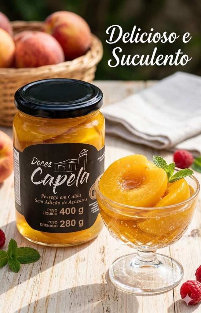 Pêssego em Calda 400g