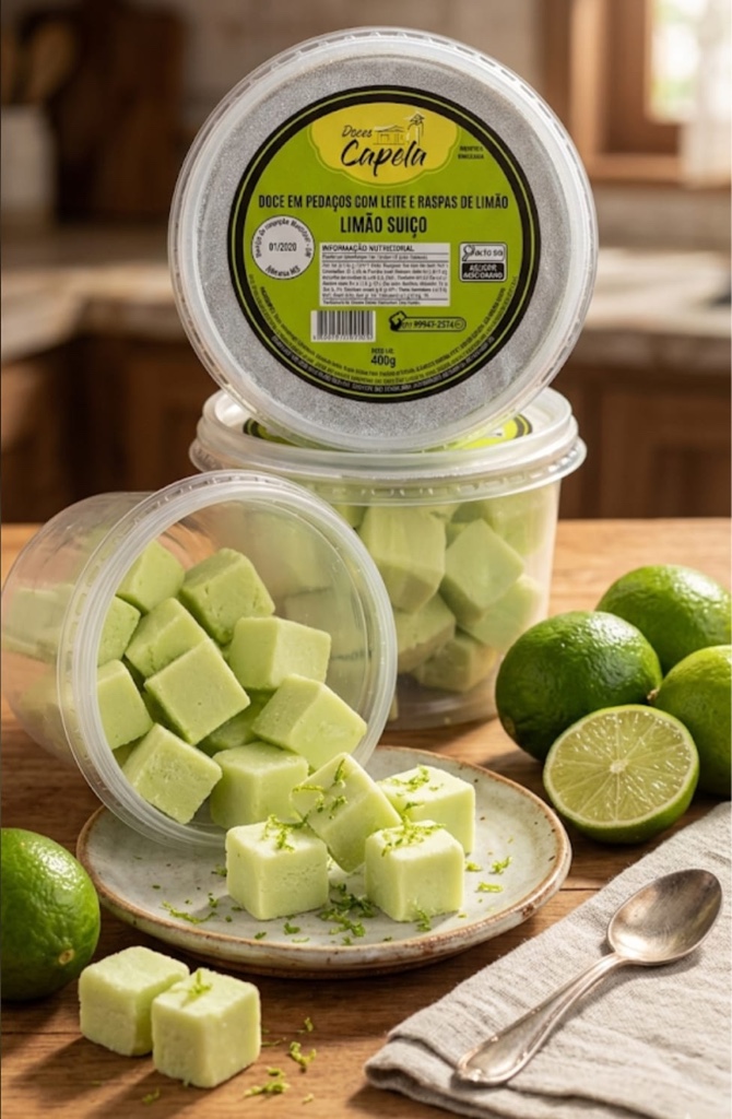 Doce de leite com limão 400g