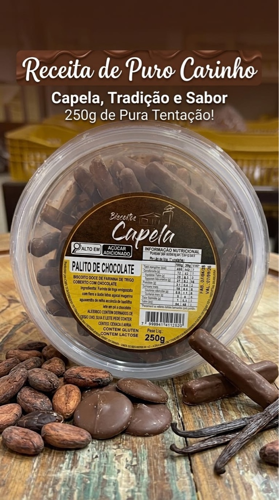 palito de chocolate 220g