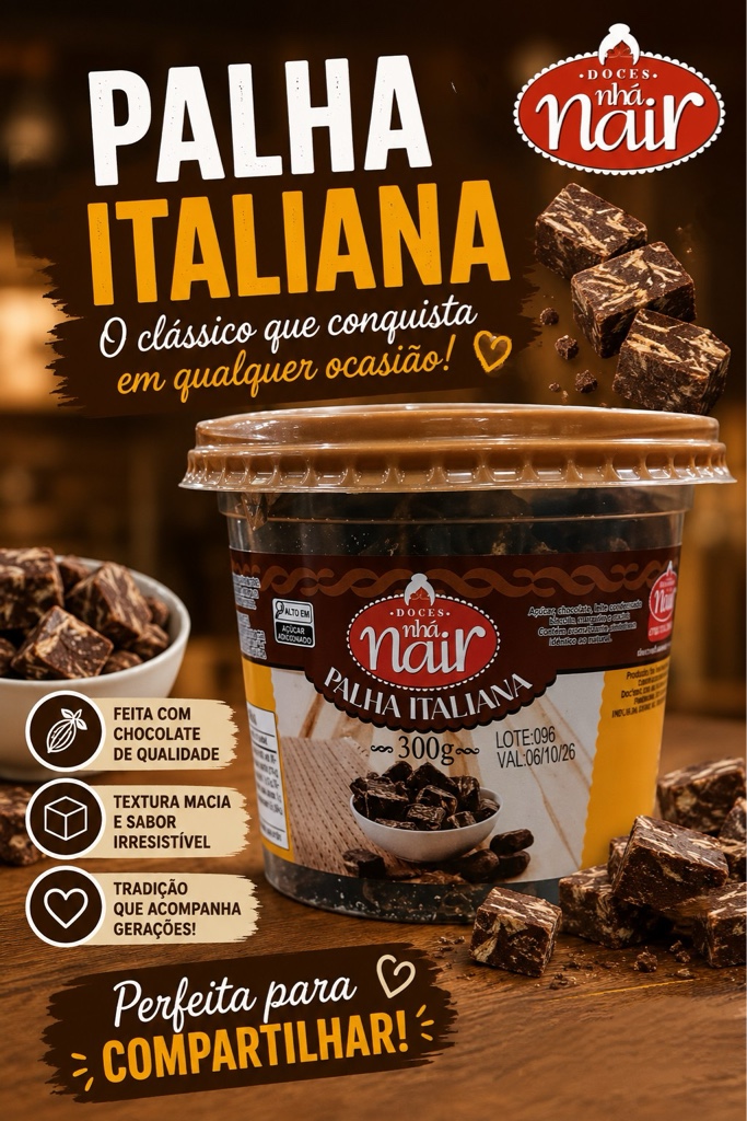 Doce Palha Italiana 300g