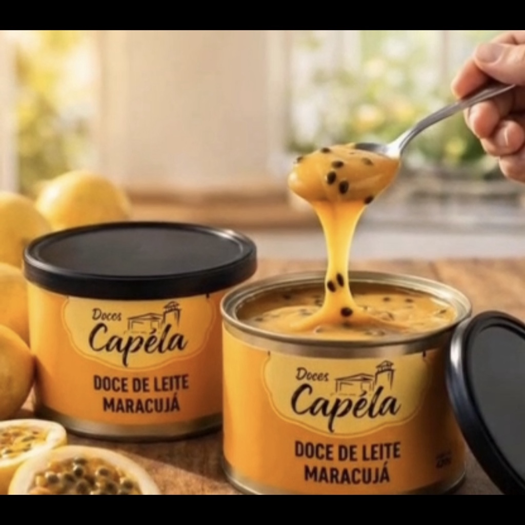 Doce de leite com maracujá