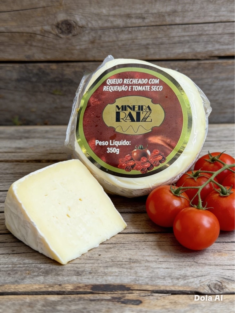 queijo recheado com tomate seco350g
