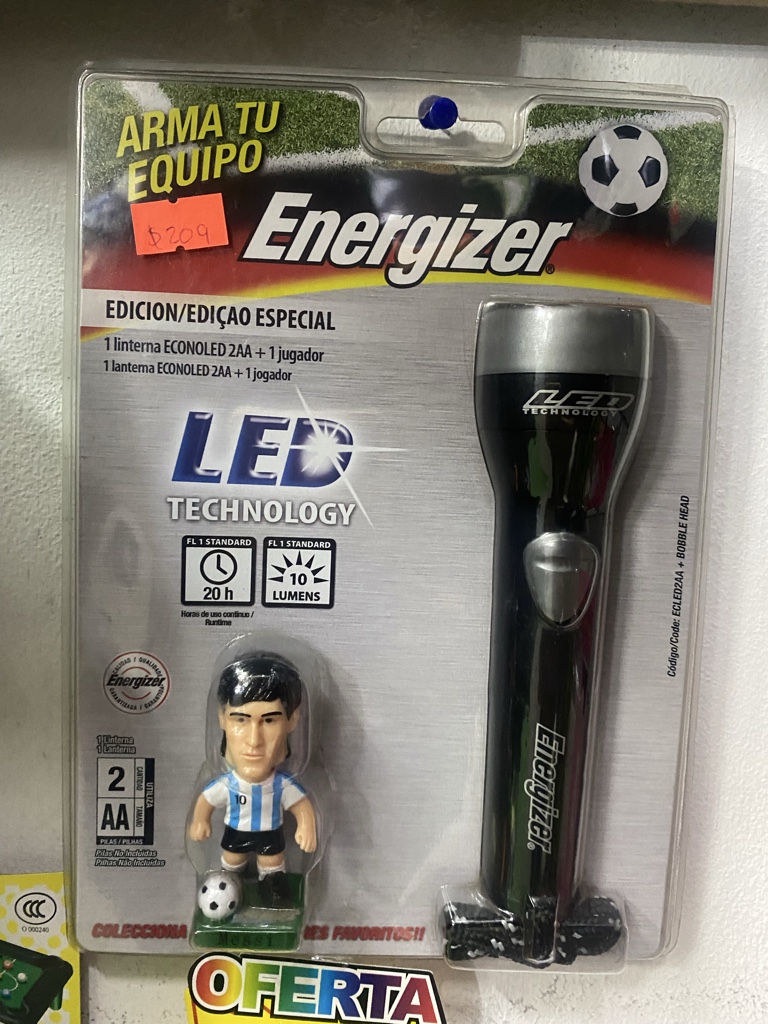 linterna con muñeco colecinable