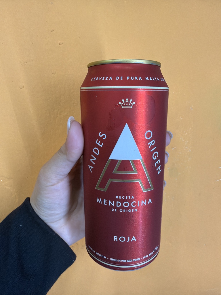 Cerveza andes roja