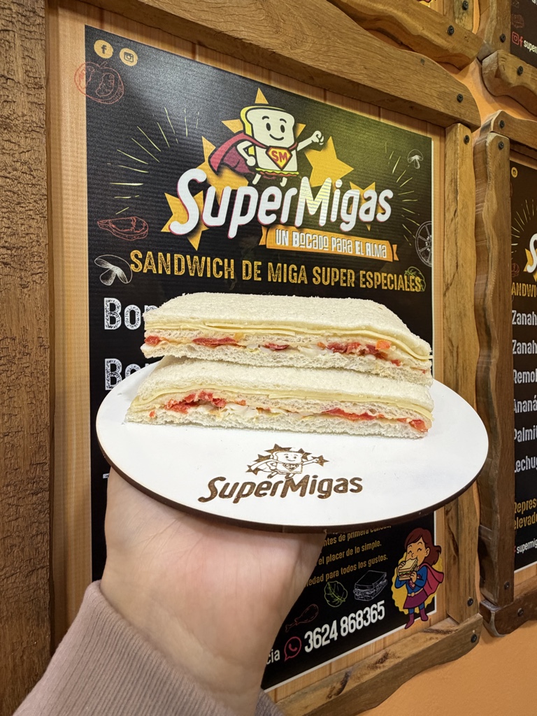 Morron, huevo y queso