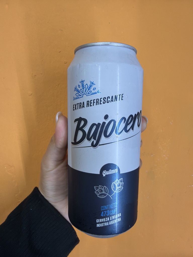 Cerveza quilmes bajo cero