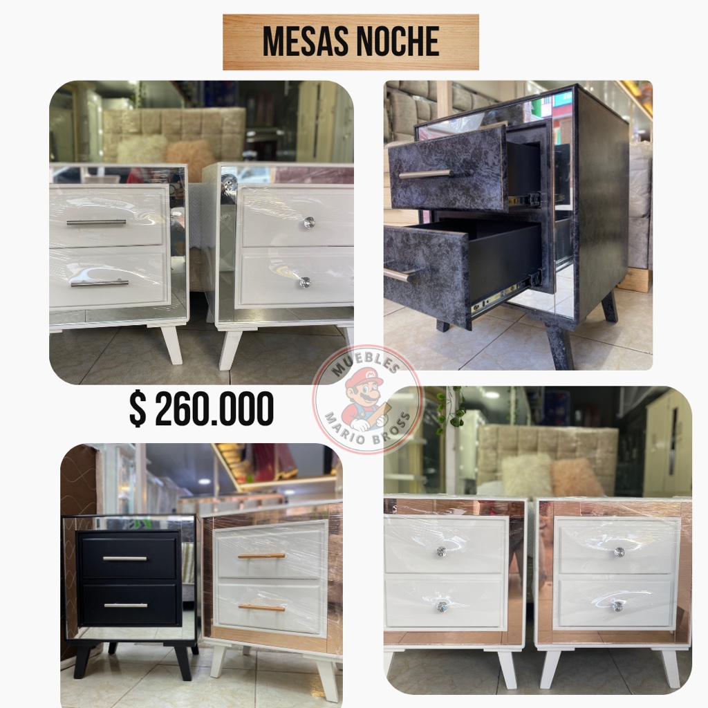 mesa noche lujo
