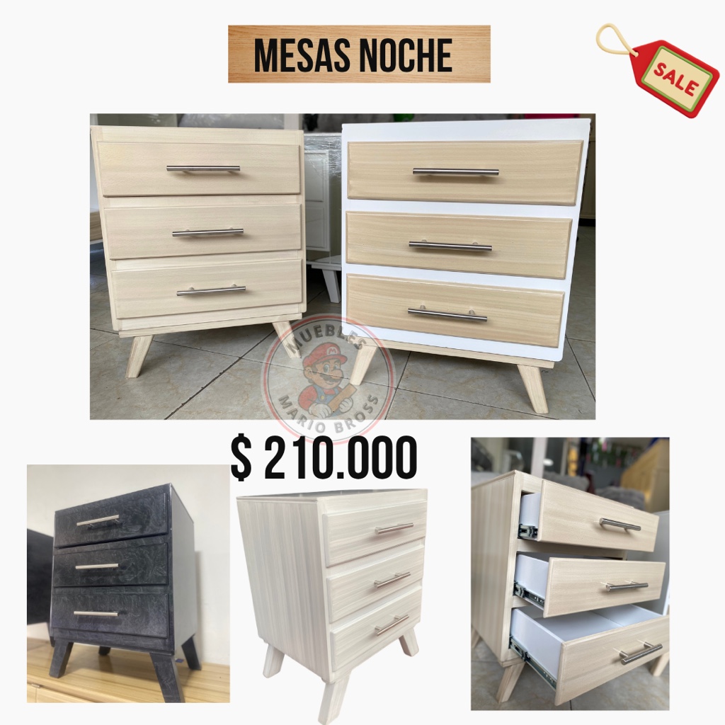 mesa noche sencilla