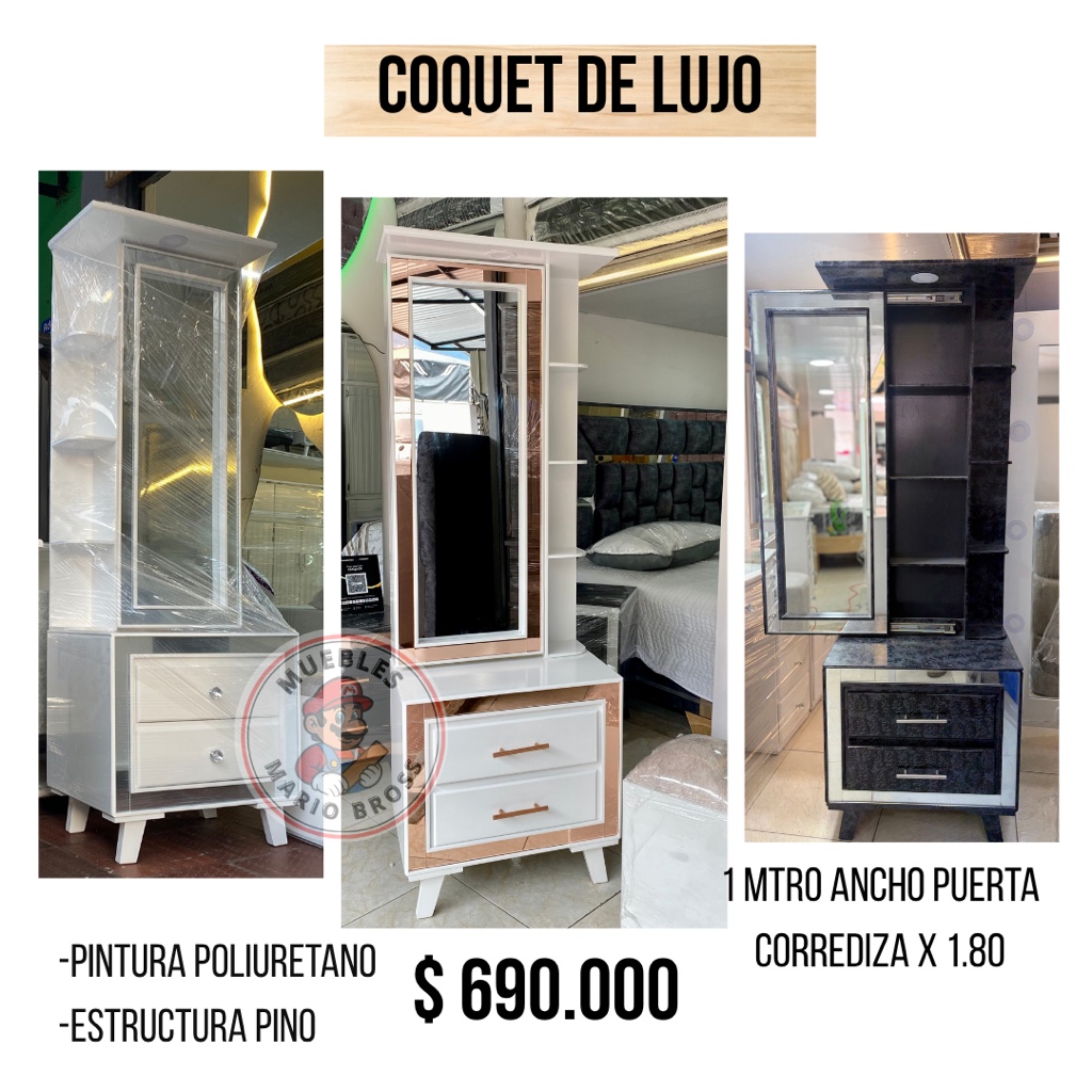 Tocador Coquett Lujo