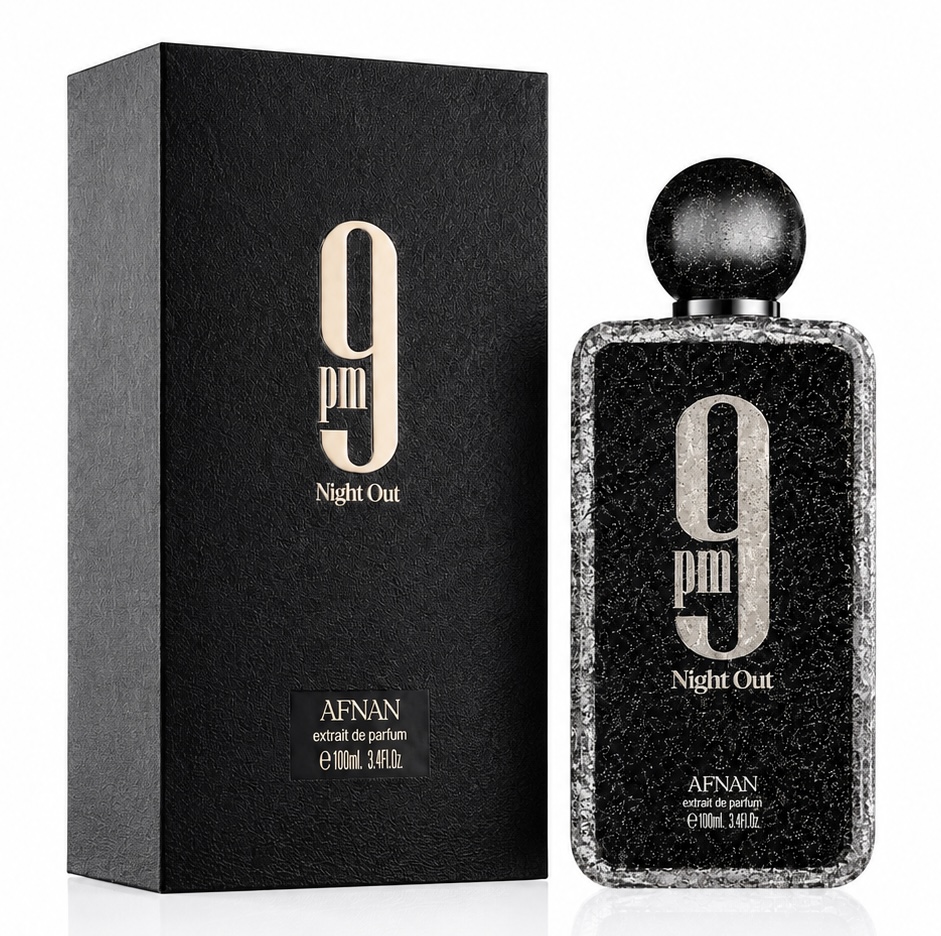 AFNAN 9 PM NIGHT OUT  100 ML EXTRAIT DE PARFUM