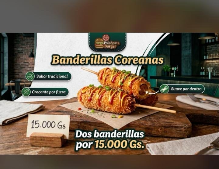 Banderillas coreanas x2
