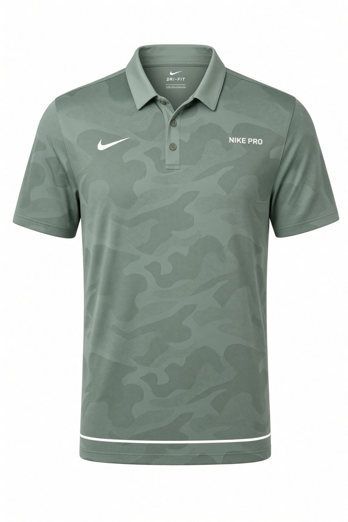 POLO HOMBRE VERDE OLIVA