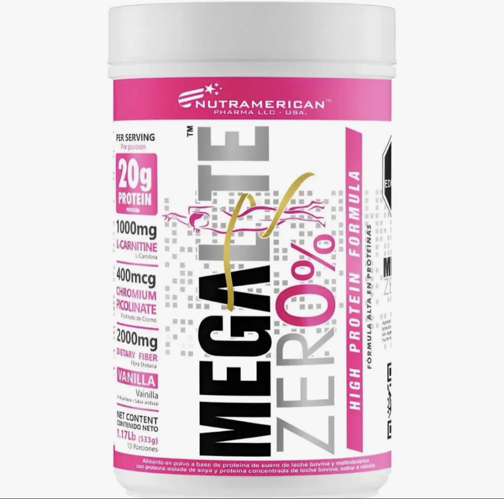Nutramerican MegaZero vainilla