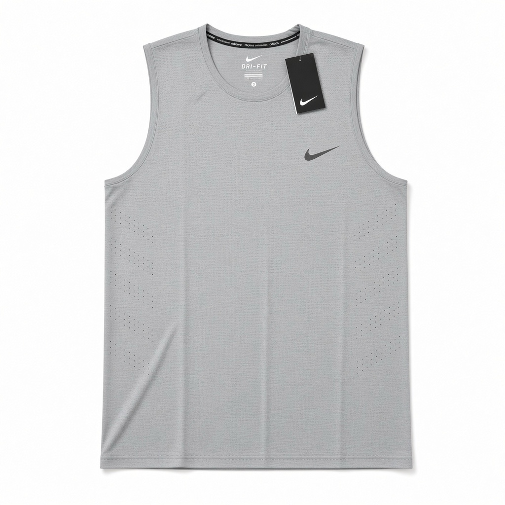 CAMISETA SIN MANGAS GRIS