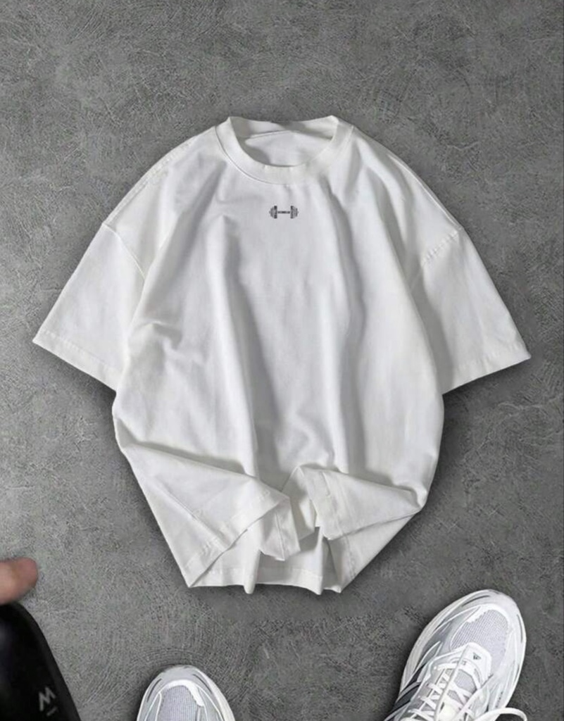 Camiseta oversize deportiva