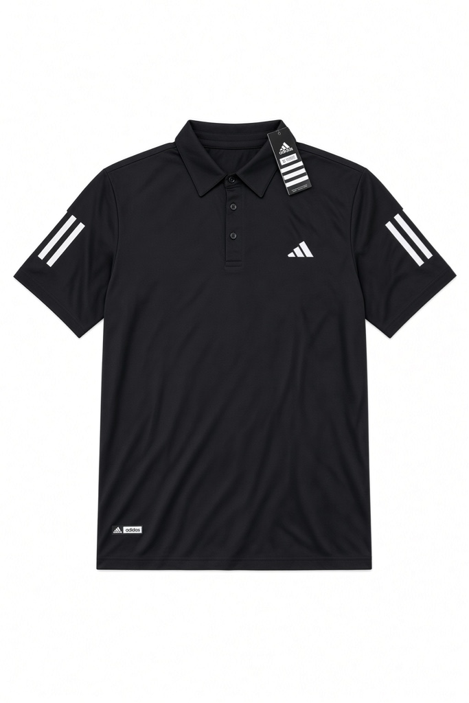 POLO HOMBRE ADIDAS NEGRO