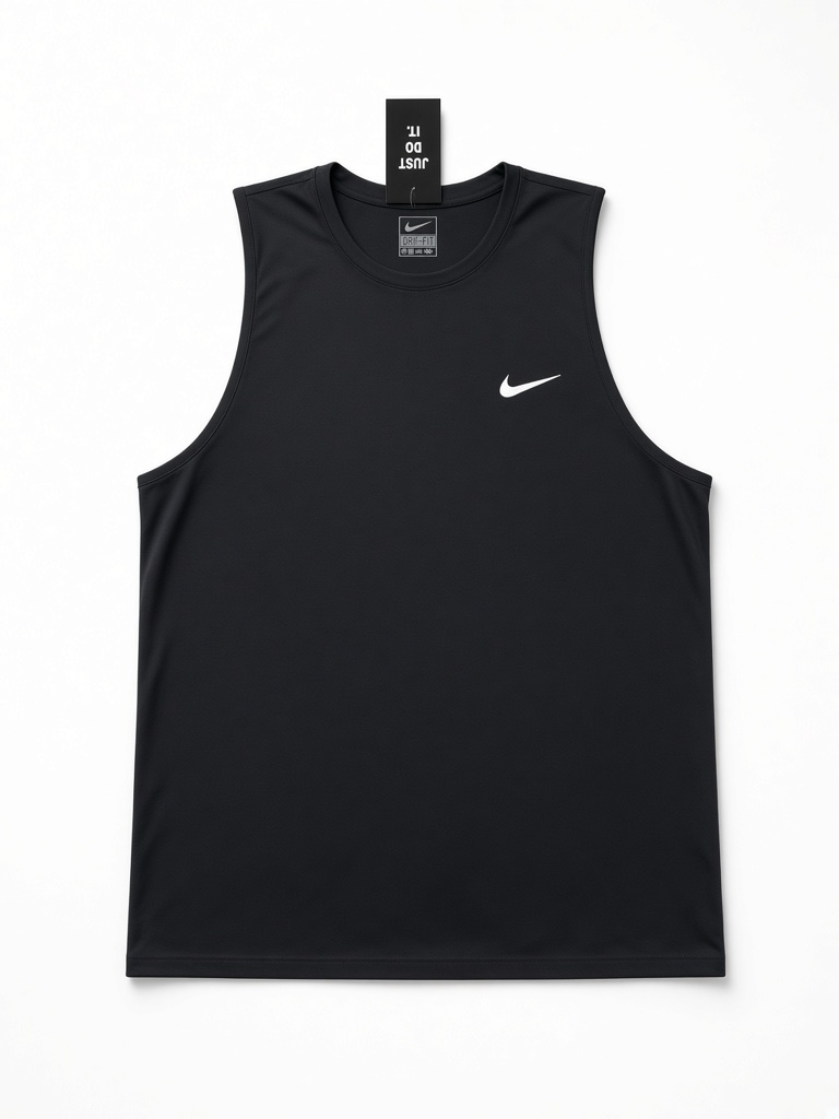 CAMISETA SIN MANGAS NEGRO