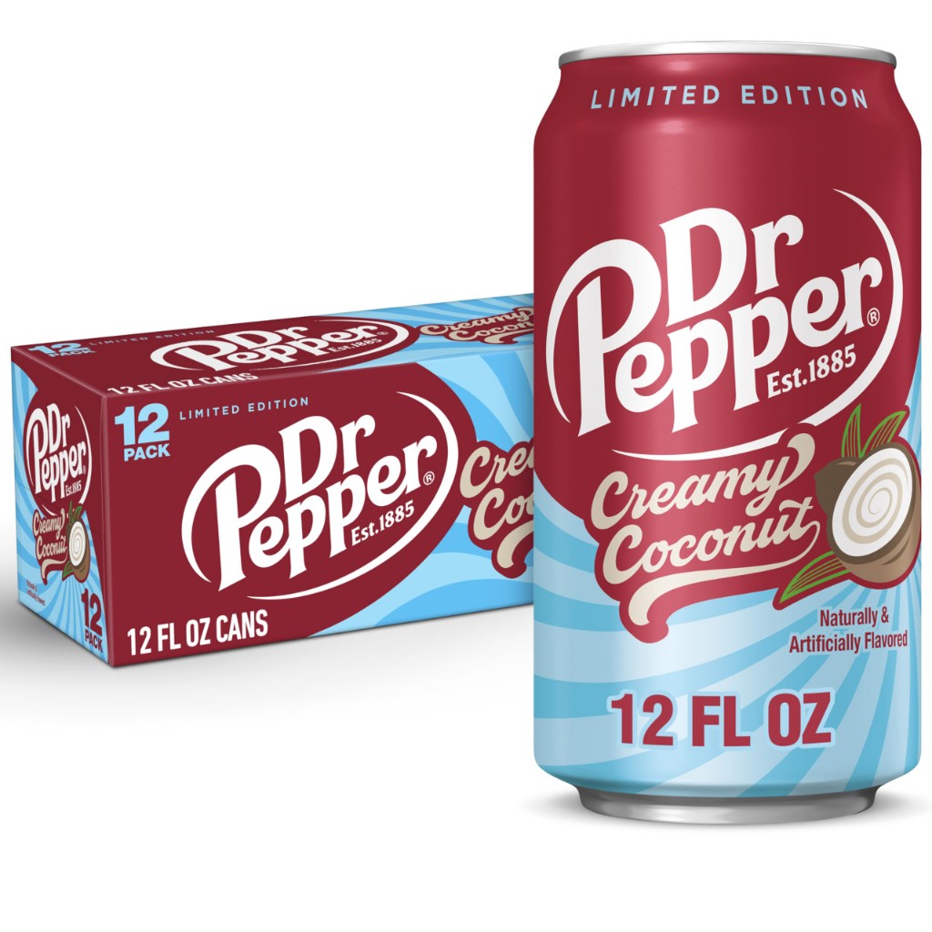 Dr. Pepper creamy coconut 12oz 12pack