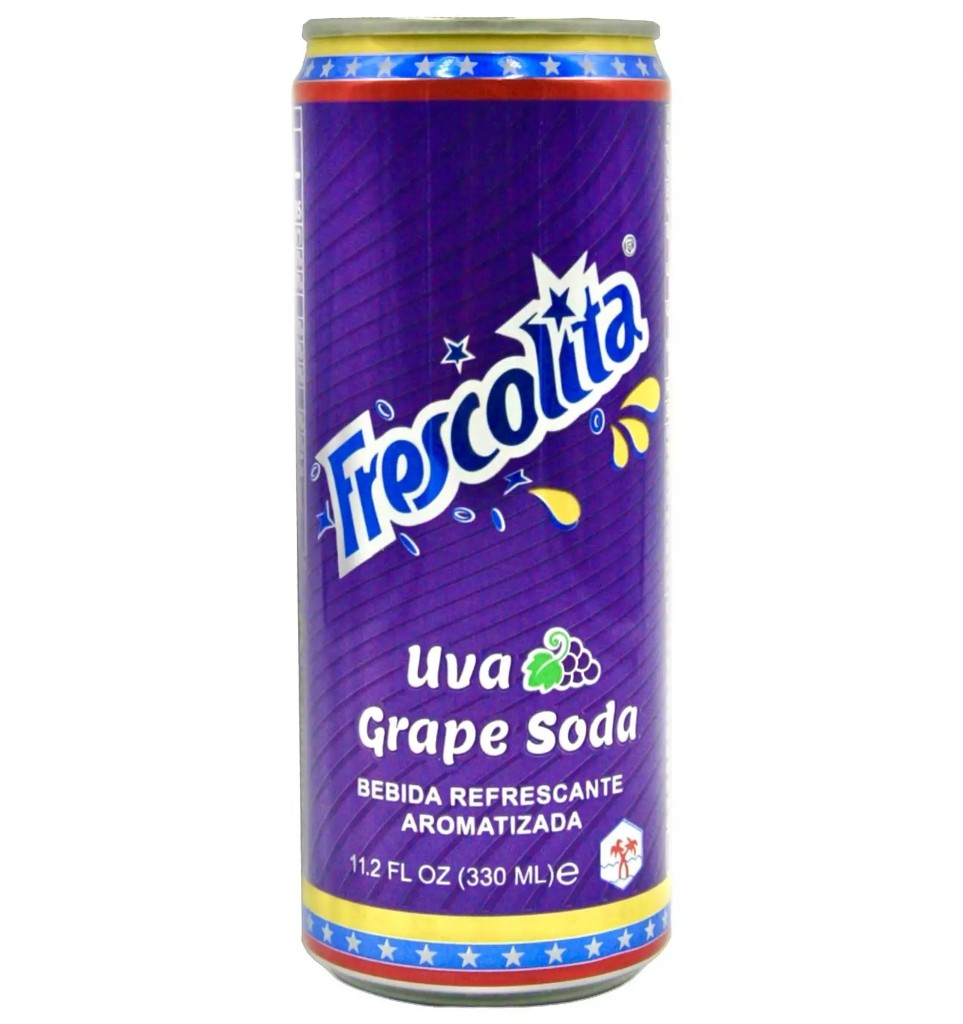 Frescolita soda sabor Uva 330ml 24pack