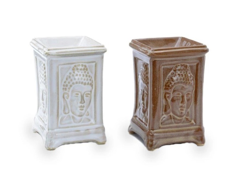 HORNILLO CUADRADO CARA DE BUDA 10 CM