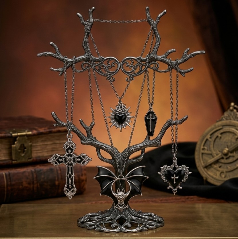 Collares goticos negros