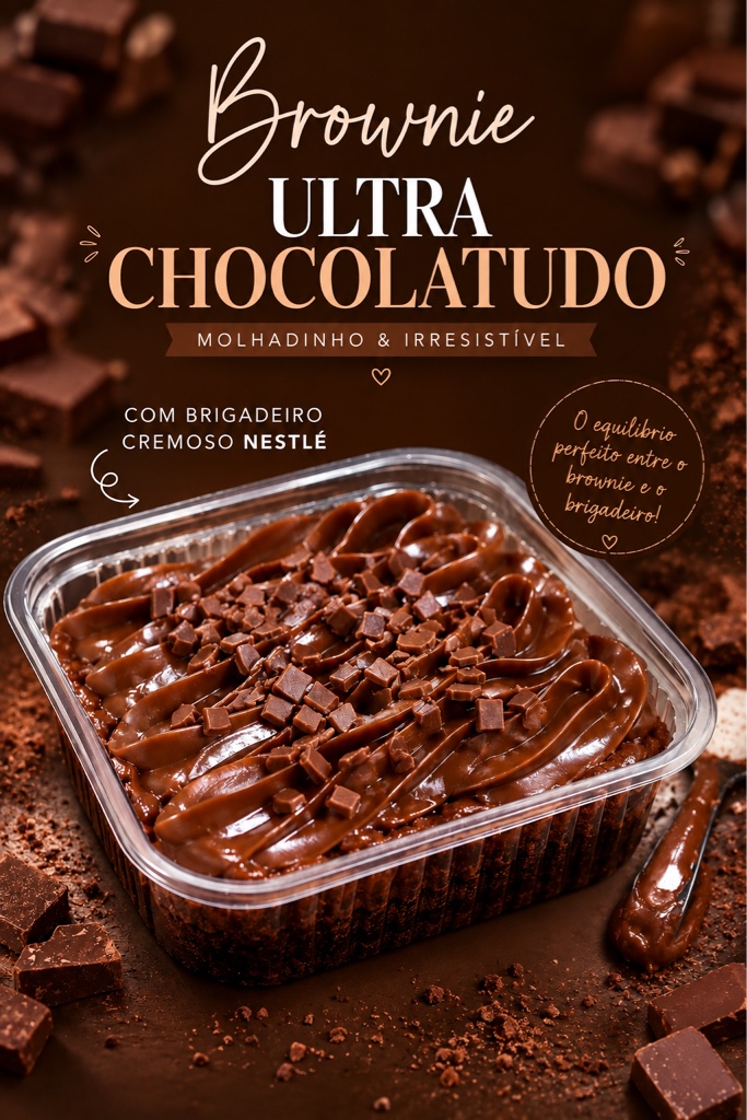 Brownie chocolatudo