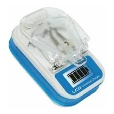 Cargador solar universal azul