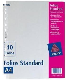 Folios A4 X10